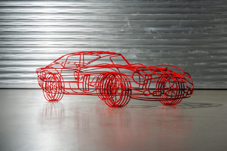 2MP-Red-Ferrari-250-GTO-Wire-Sculpture-10
