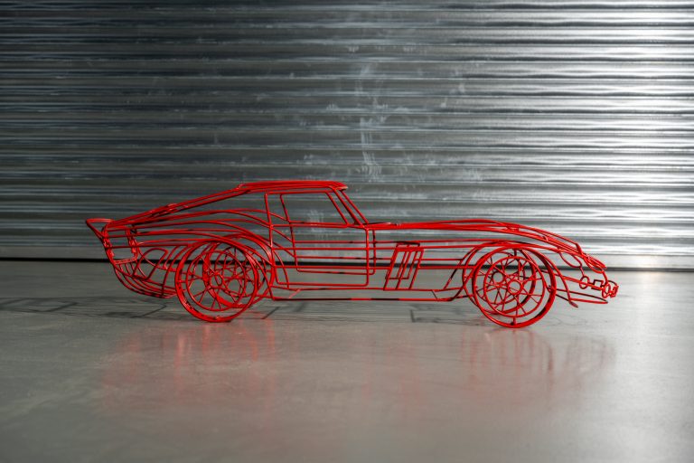 2MP-Red-Ferrari-250-GTO-Wire-Sculpture-9