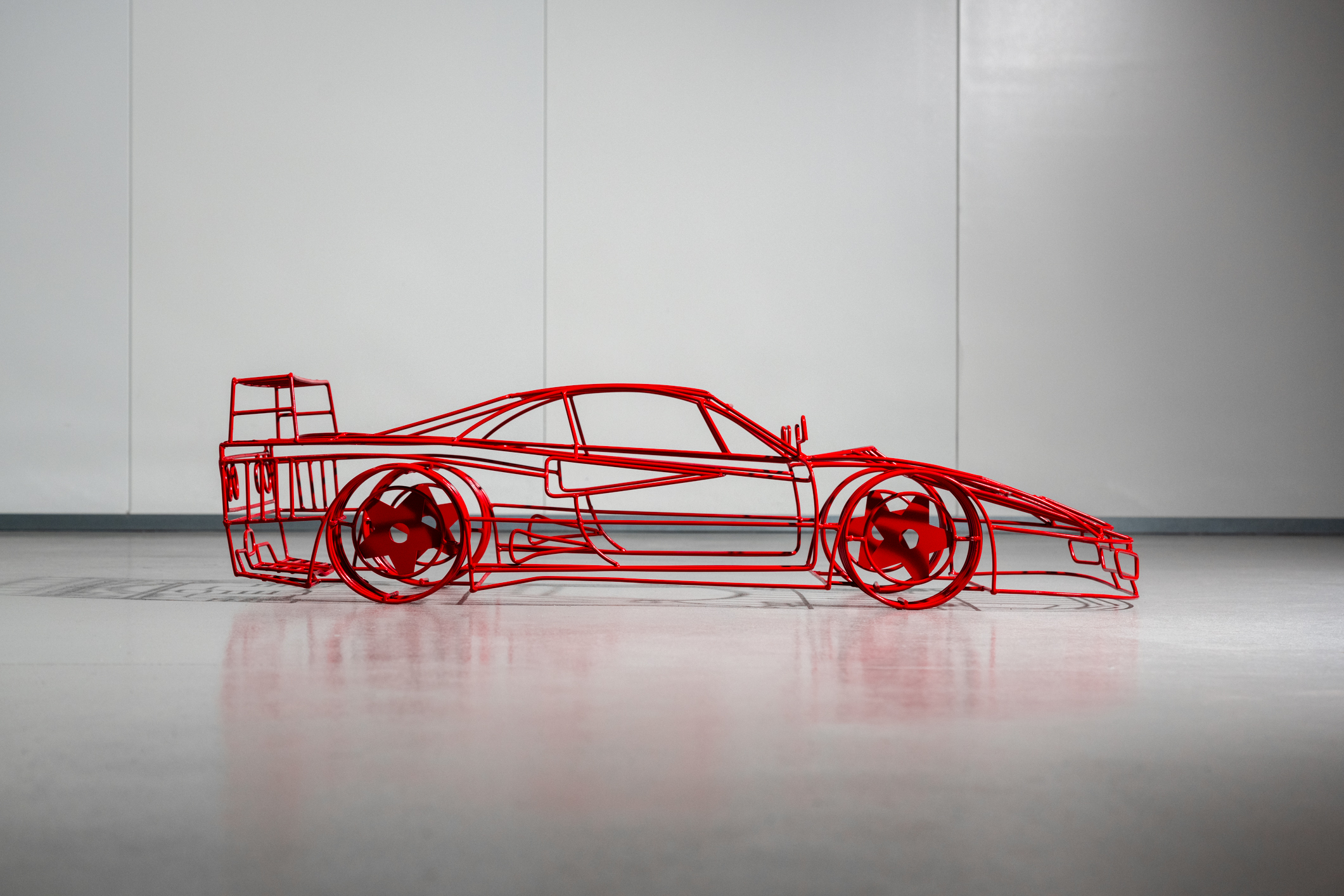 3MP-Max-Ferrari-F40-Wire-Scuplture-16