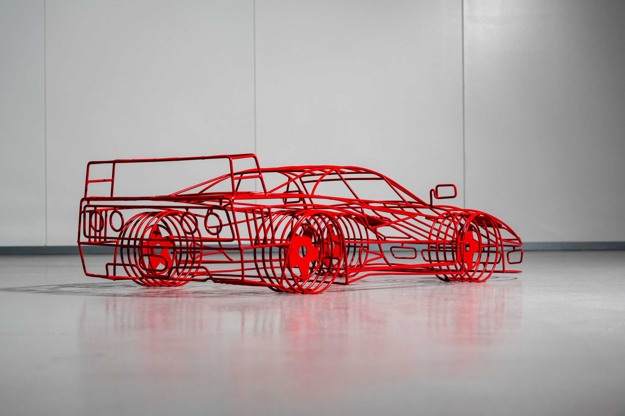 3MP-Max-Ferrari-F40-Wire-Scuplture-20