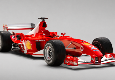 Full-Size 1:1 Michael Schumacher Ferrari F1 Show Car